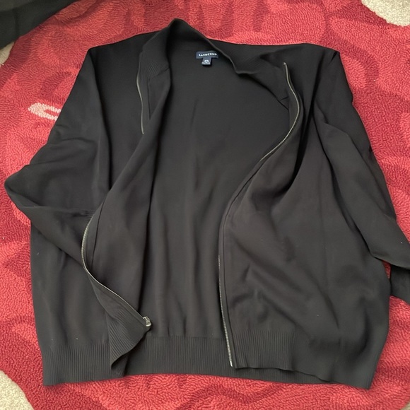 Lands end zip front sweater 4xl 58-60 - Picture 4 of 4